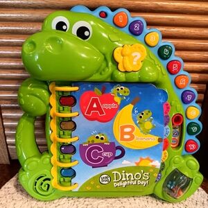 EUC Leapfrog Dino's Delightful Day Interactive Book